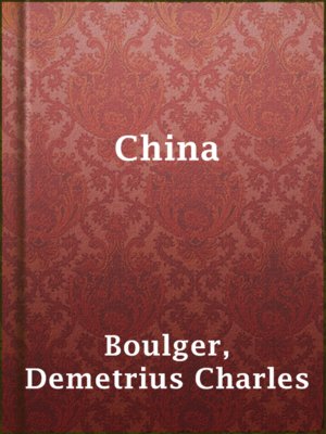China - ebook